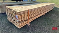 100 - 1" x 6" x 16' Spruce Lumber