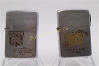 Vintage Zippo Lighters 2pc lot