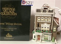 DEPT. 56 DICKENS SERIES "CROWN & CRICKET INN"