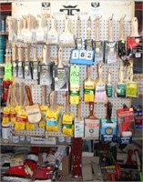 Large Lot Assort. Paint Brushes, Rollers, Mits,