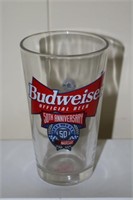 Budweiser Anniversary Glass
