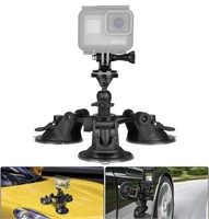 3-Cup Action Camera Suction Cup Mount Motion