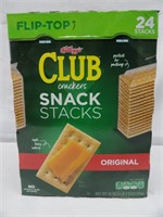 Club Crackers 24 Snack Stacks Best By: 2/2022