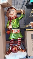 ELF WITH DRUM CHRISTMAS DECORATION