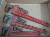 Vintage Ridgid Crescent Wrenches - A