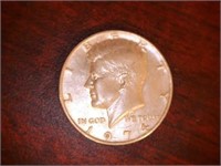 1974 Kennedy half dollar