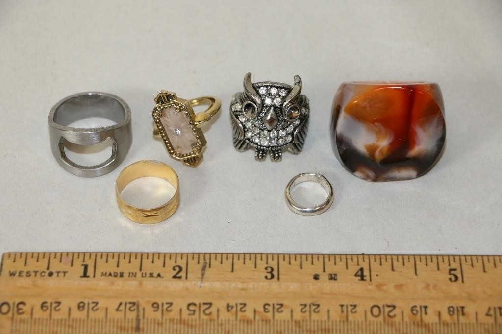 Lot of Assorted Rings