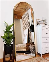 ITSRG Full Length Mirror - Arched, Gold