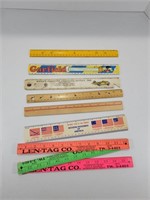 Vintage Ruler Lot