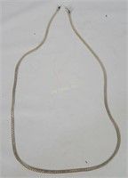 30" Italian Sterling Necklace