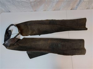 Full Chaps Black Suede/Leather?