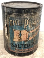 "The Planters Salted Peanut's" Gallon Can with Lid