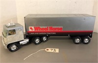 Nylint Wheel Horse Toy Tractor Trailer