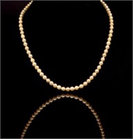 Vintage Mikimoto pearl necklace