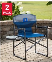 Timber Ridge D Frame Director’s Chair, 2-pack