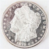 Coin 1879-S  Morgan Silver Dollar BU Proof Like