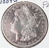 Coin 1884-S  Morgan Silver Dollar Uncirculated