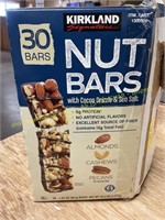 Kirkland Nut bars with cocoa drizzle/sea salt