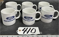 6 Ford Motorsport Coffee Mugs