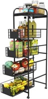 WHIFEA 5-TIER METAL STORAGE SHELVING UNIT