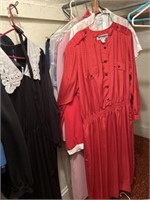 Vintage women’s dresses, clothing