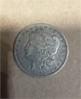 1886-O Morgan Dollar.