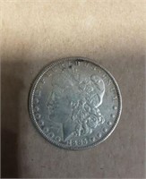 1885 Morgan Dollar.