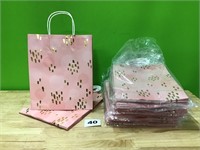 Pink gift bags lot of 10