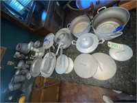 Large Set Aluminum Cookware-Mostly Magnalite