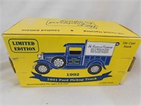 Eastwood Co. 1931 Ford pick up truck die cast
