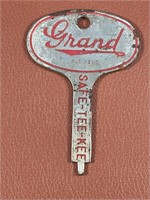 Vintage 3  1/4" Metal "Grand Safe-Tee-Kee"