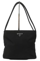 Prada Black Nylon Handbag