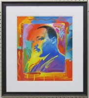 MLK JR GICLEE BY PETER MAX