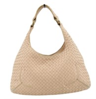 Bottega Veneta Pink Interacciato Handbag