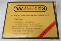 Williams NYC 5-Car Alum. Pass. Coach Set 2801, OB