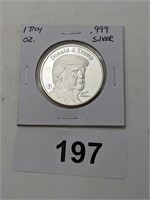 1 Troy oz .999 Silver Coin