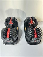 Bowflex Adjustable Dumbbell Weights up to 52.5 lb