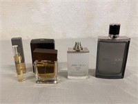 Dolce Gabbana, Jimmy Choo, Azzaro Colognes