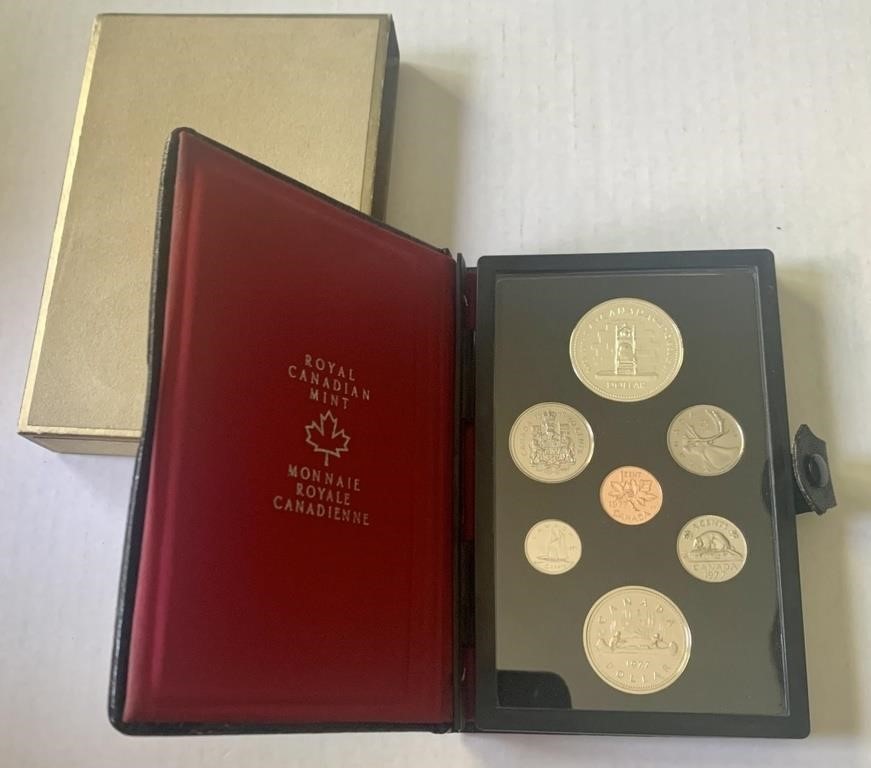 1977 Canada Double Dollar Coin Set