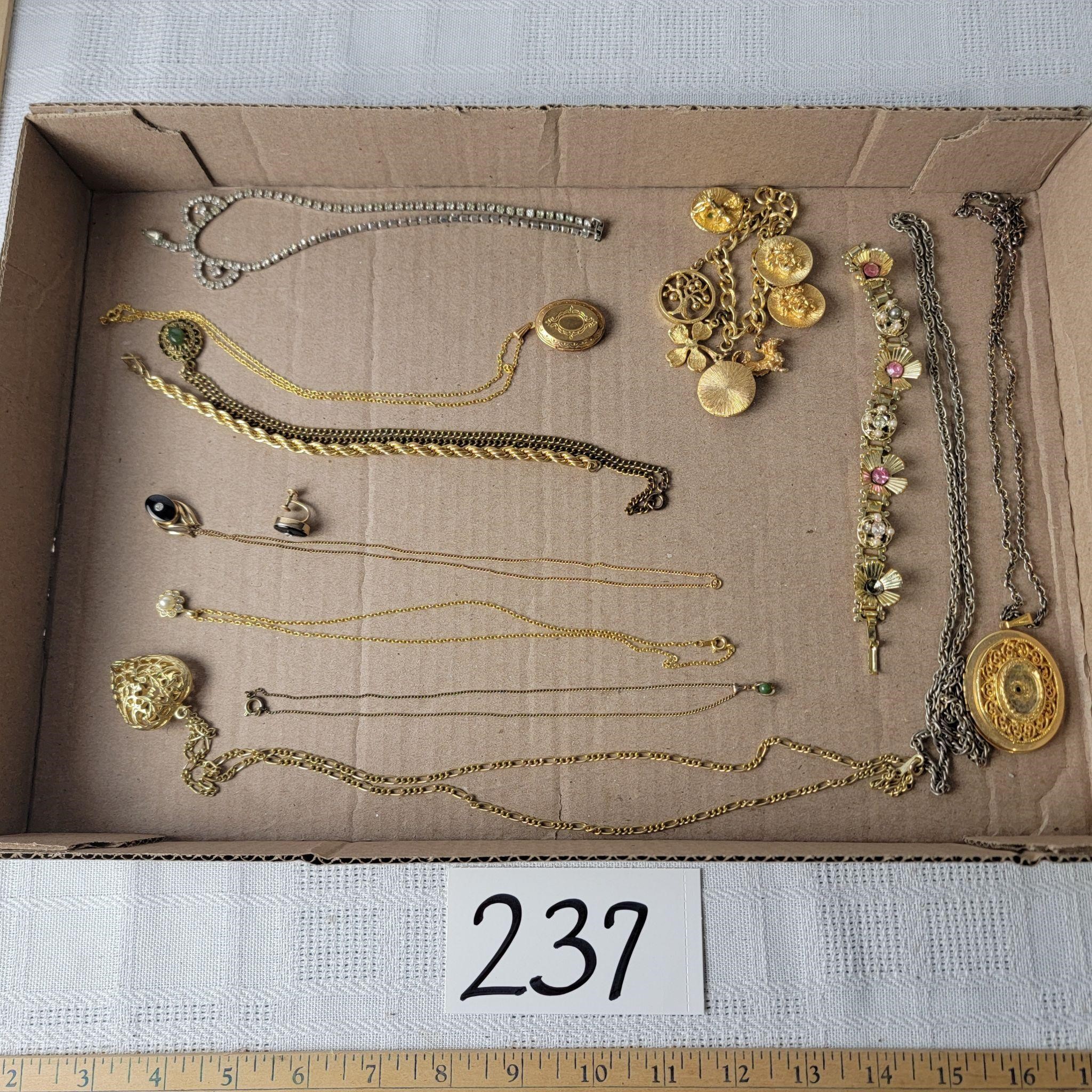 Necklace and Bracelet Box Lot