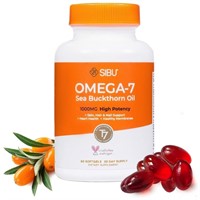 2025 novSea Berry Therapy Omega-7 Softgels, Premiu