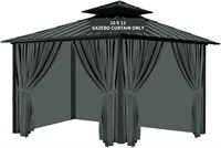 NEW $182 Gazebo Universal , Black