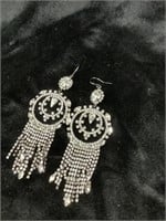 Stainless steel costume earrings