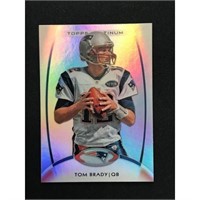 2012 Topps Platinum Tom Brady Card