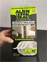 New Alien draft seal 3 rolls