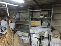 (2)metal shelving units. Contents NOT included.