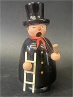 Smoking Man Chimney Sweep Figurine