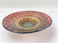 Vintage Iridescent Glass Bowl