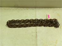 10 ft 3/8 in chain with hooks