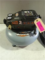 McGraw 3 gallon pancake air compressor like new